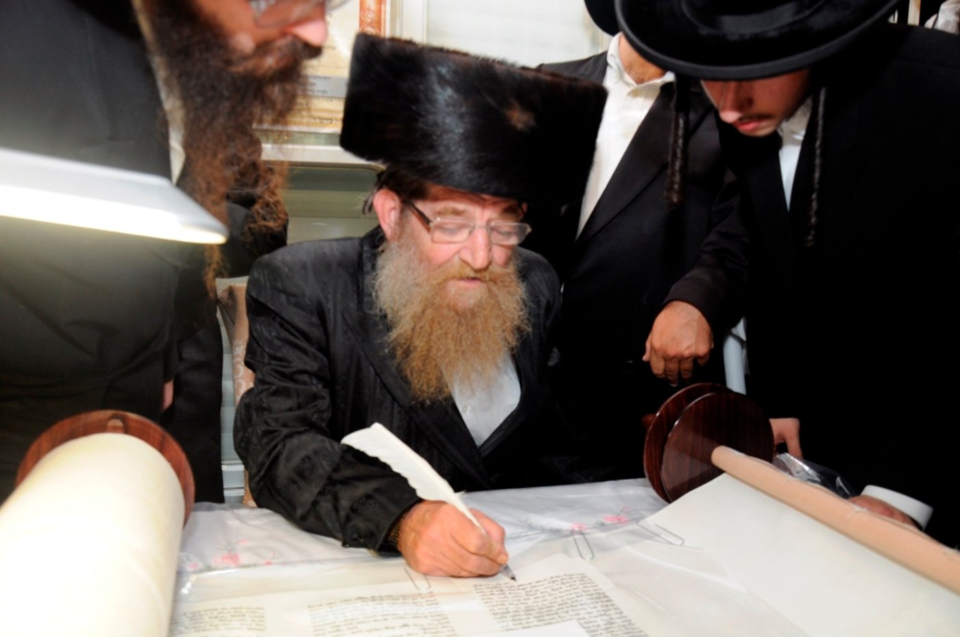 גלריה: הכנסת ספר תורה בספינקא