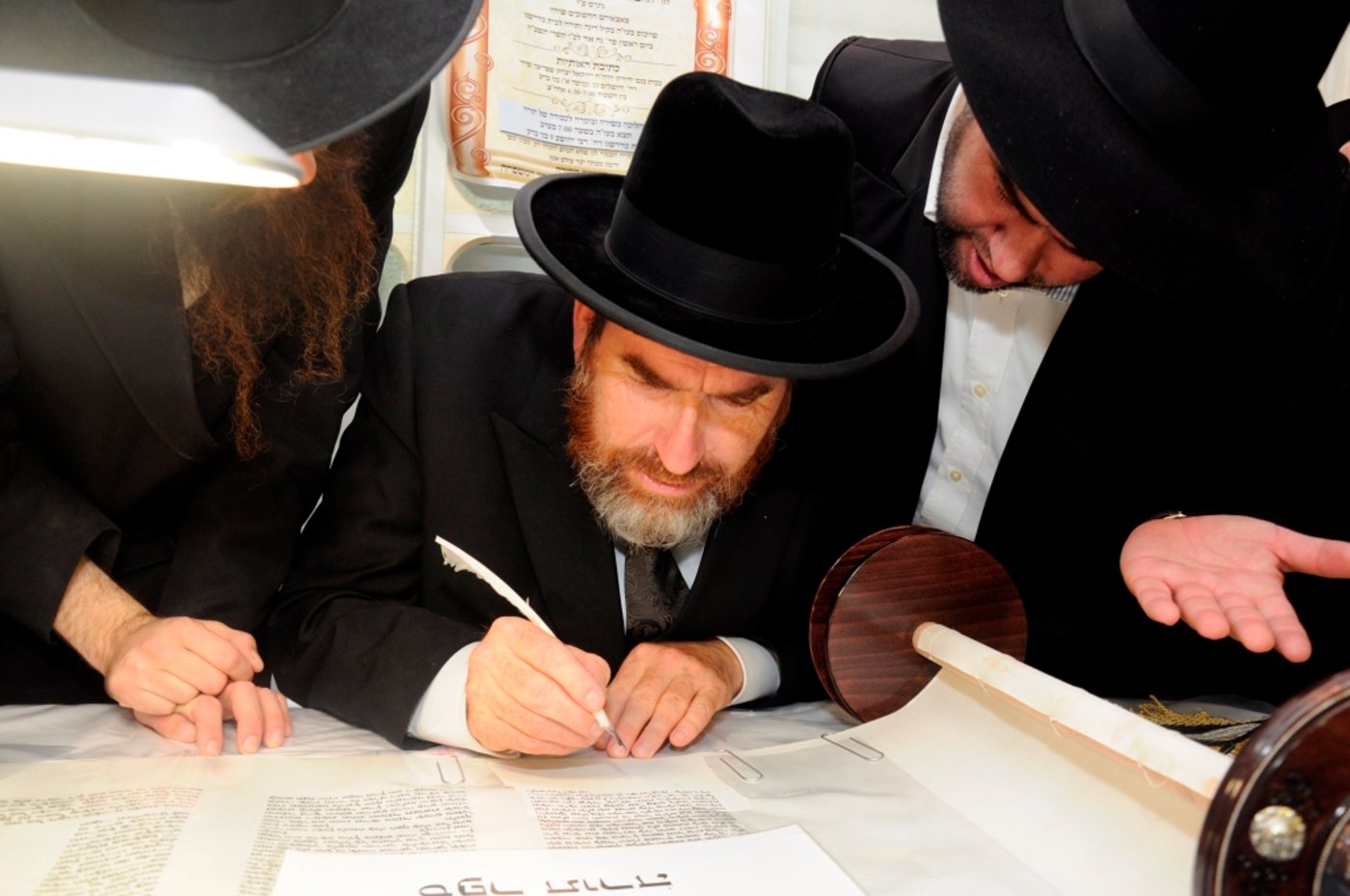 גלריה: הכנסת ספר תורה בספינקא