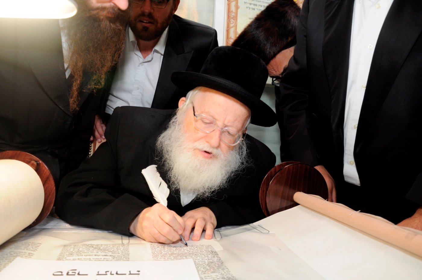 גלריה: הכנסת ספר תורה בספינקא