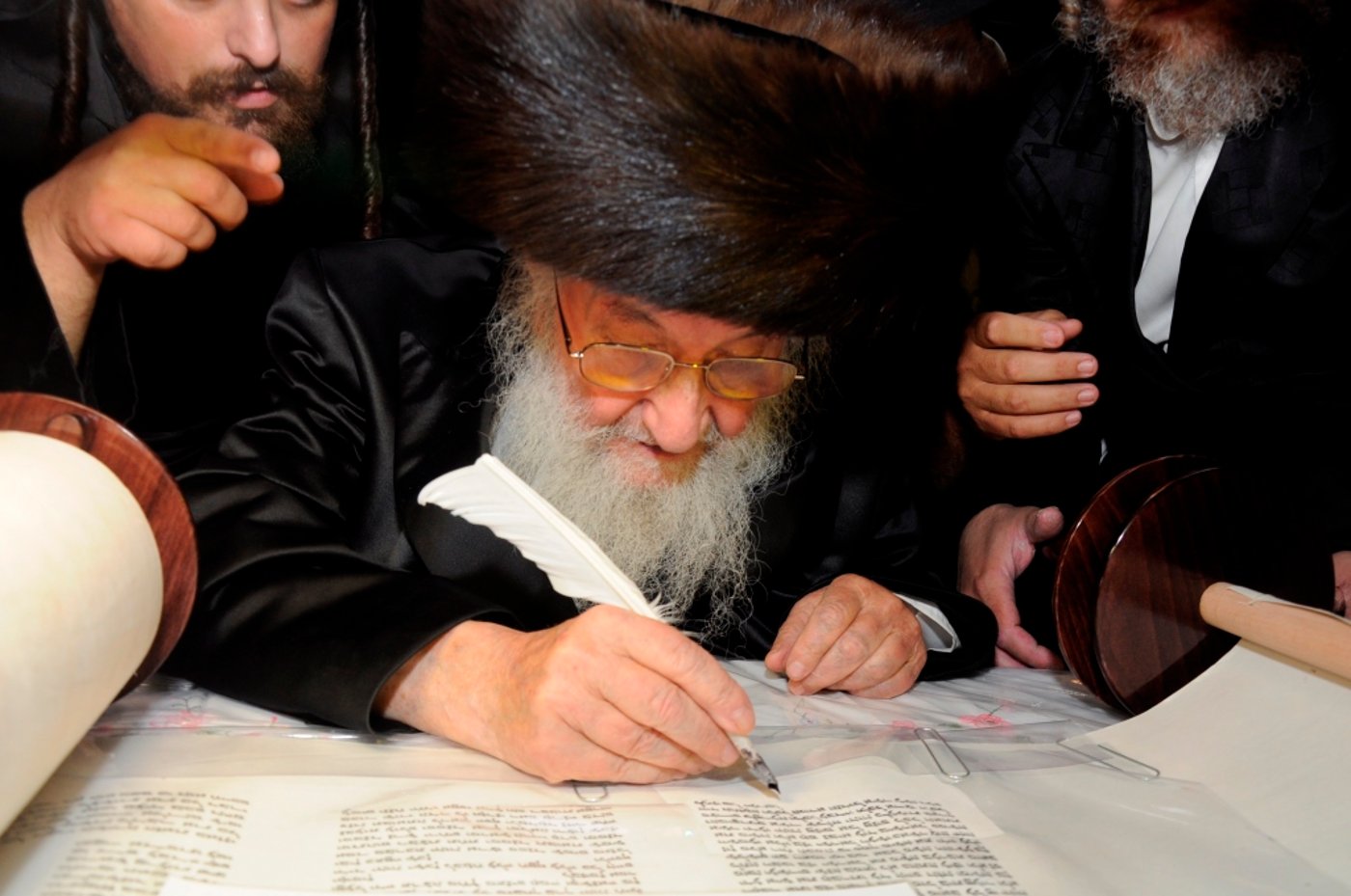גלריה: הכנסת ספר תורה בספינקא