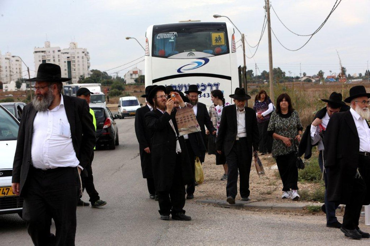 טקס הנחת אבן פינה לשכונת אחיסמך בלוד • תמונות