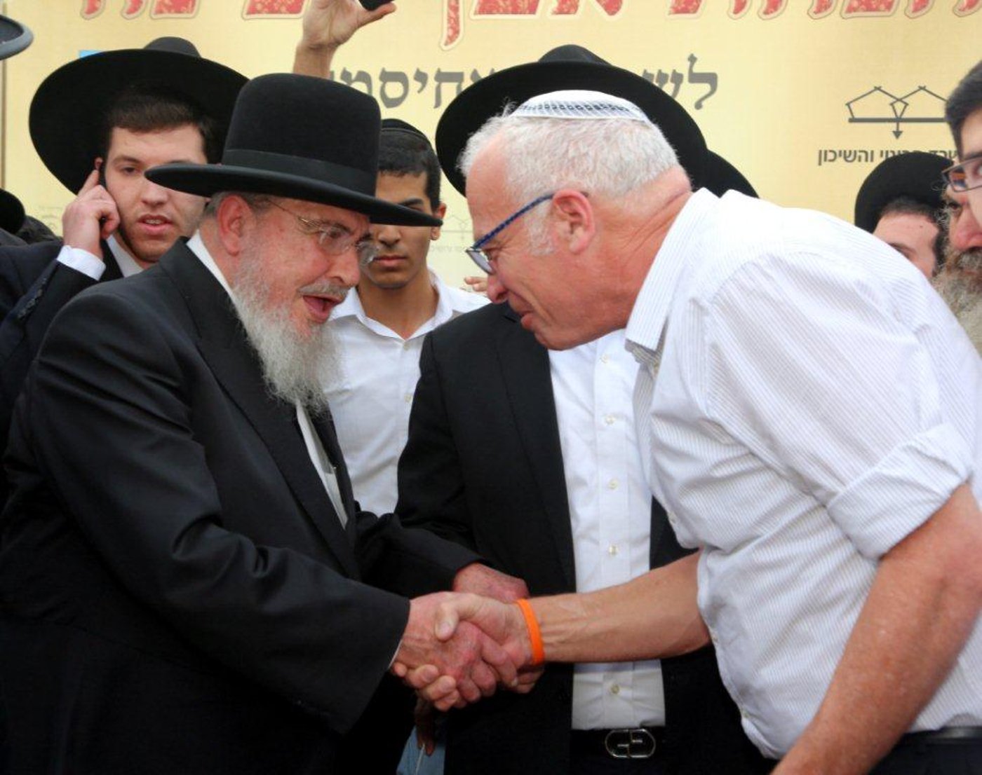 טקס הנחת אבן פינה לשכונת אחיסמך בלוד • תמונות