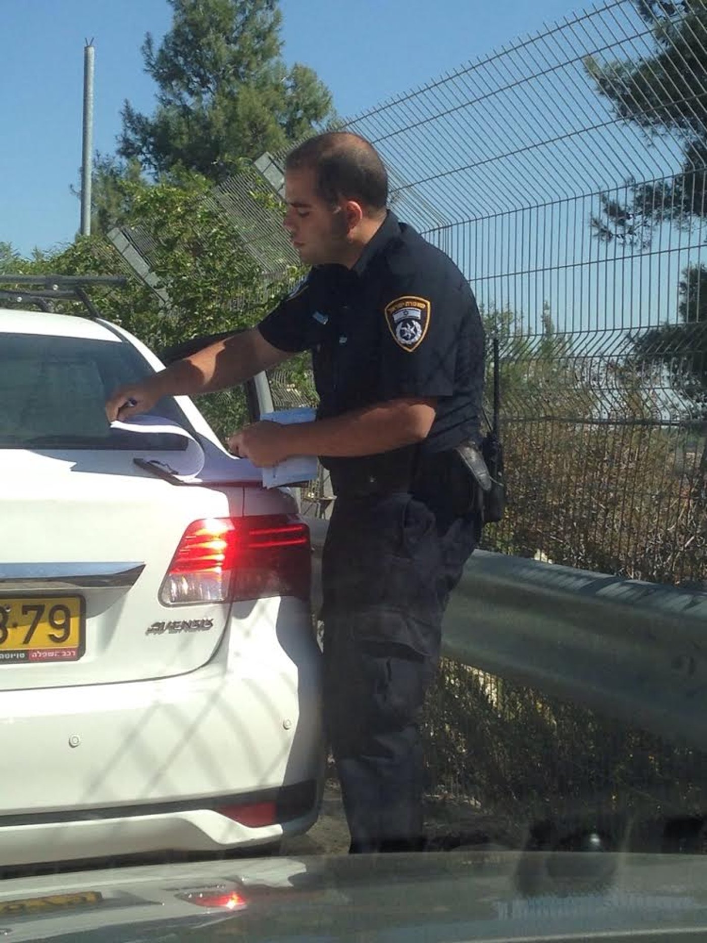 השוטר שעצר את בני הזוג
