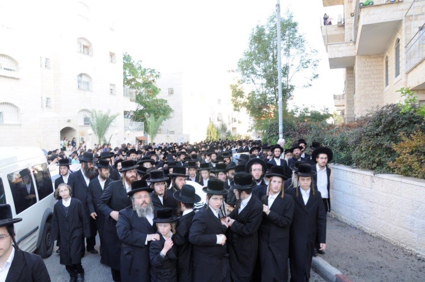 תיעוד: הלווית גאב"ד טשאבא זצ"ל