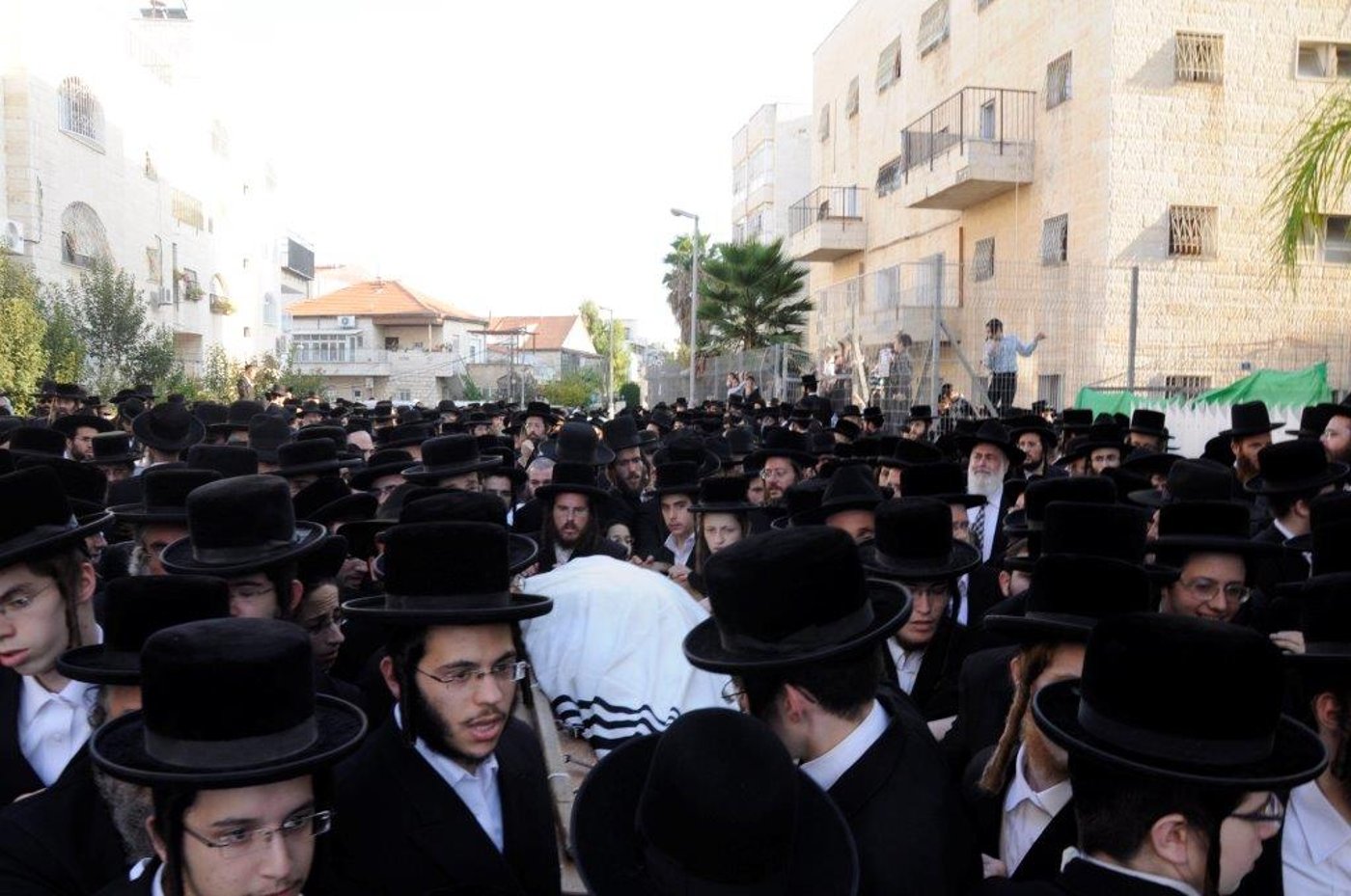 תיעוד: הלווית גאב"ד טשאבא זצ"ל