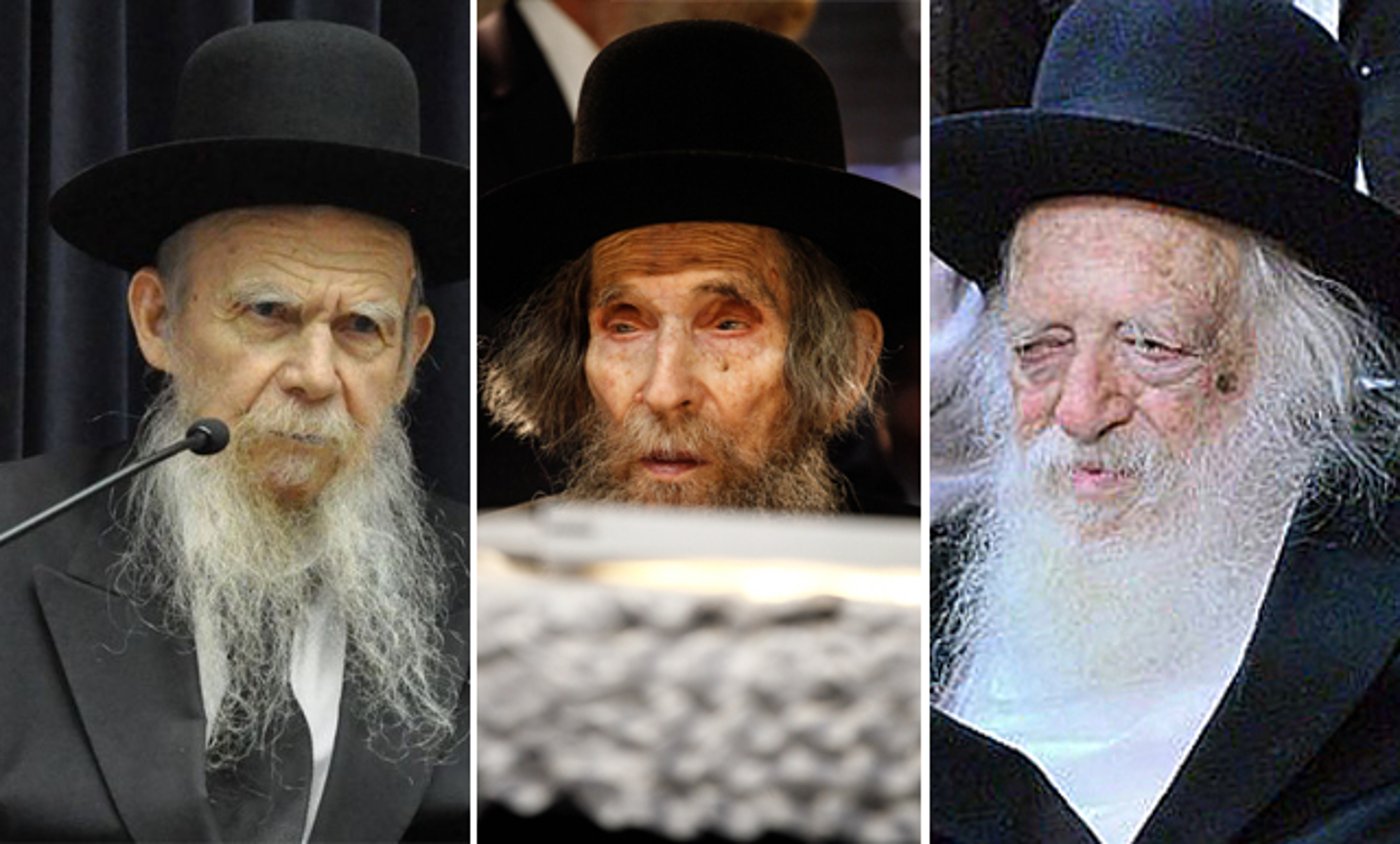 גדולי הדור שחתומים על המכתב