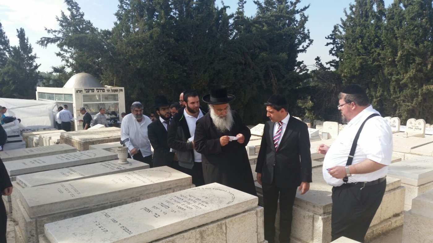 תיעוד: המוקבל רבי בניהו שמואלי בציון המקובל רבי מרדכי שרעבי