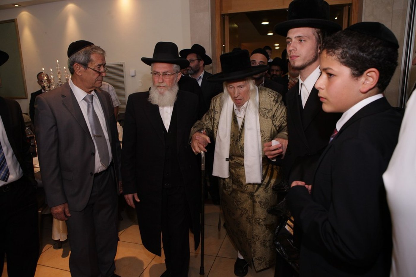 גלריה: בר מצווה לנכדו של הגאון רבי ראובן אלבז