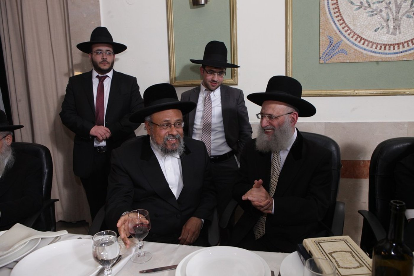 גלריה: בר מצווה לנכדו של הגאון רבי ראובן אלבז