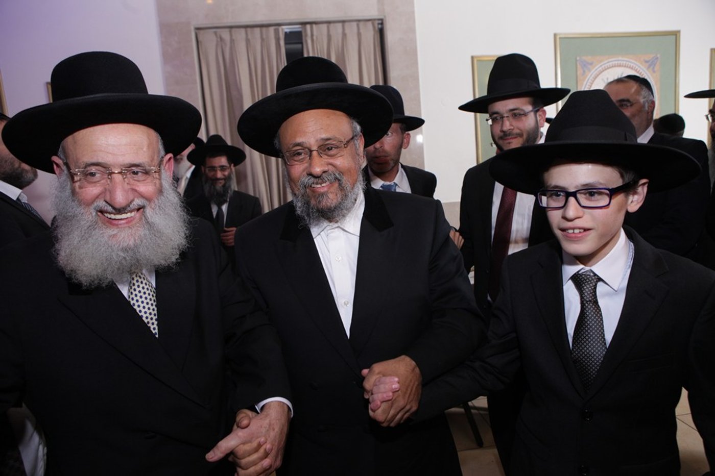 גלריה: בר מצווה לנכדו של הגאון רבי ראובן אלבז