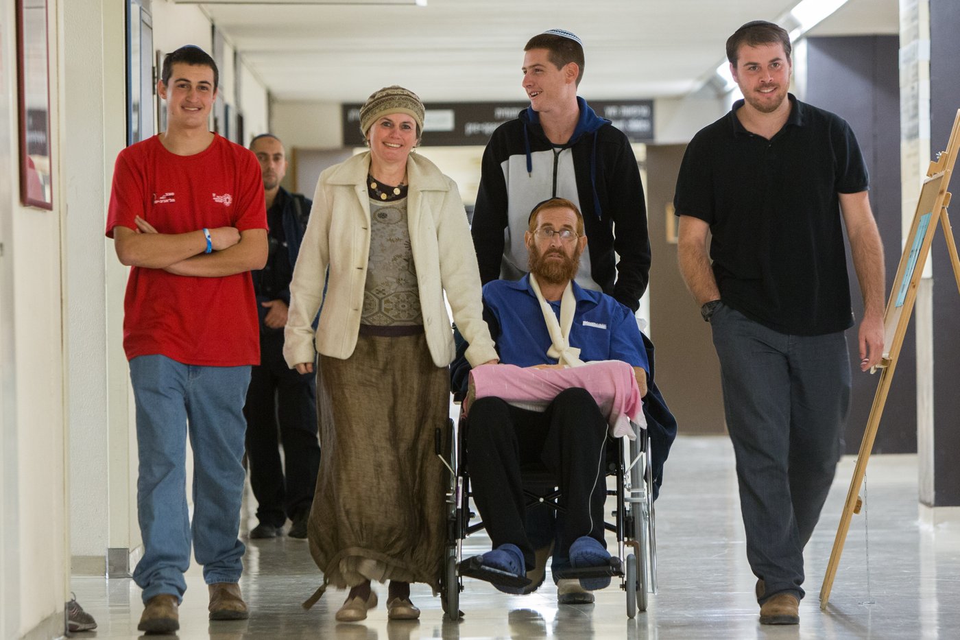 יהודה גליק השתחרר מביה"ח: "לא ברור מאליו שאני כאן"