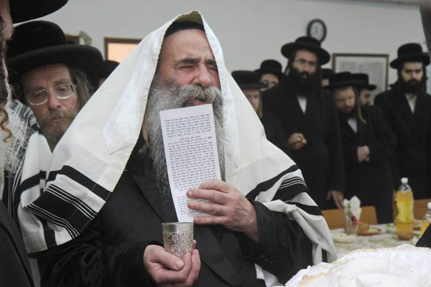 תיעוד: ברית לנכד הרבי מלעלוב