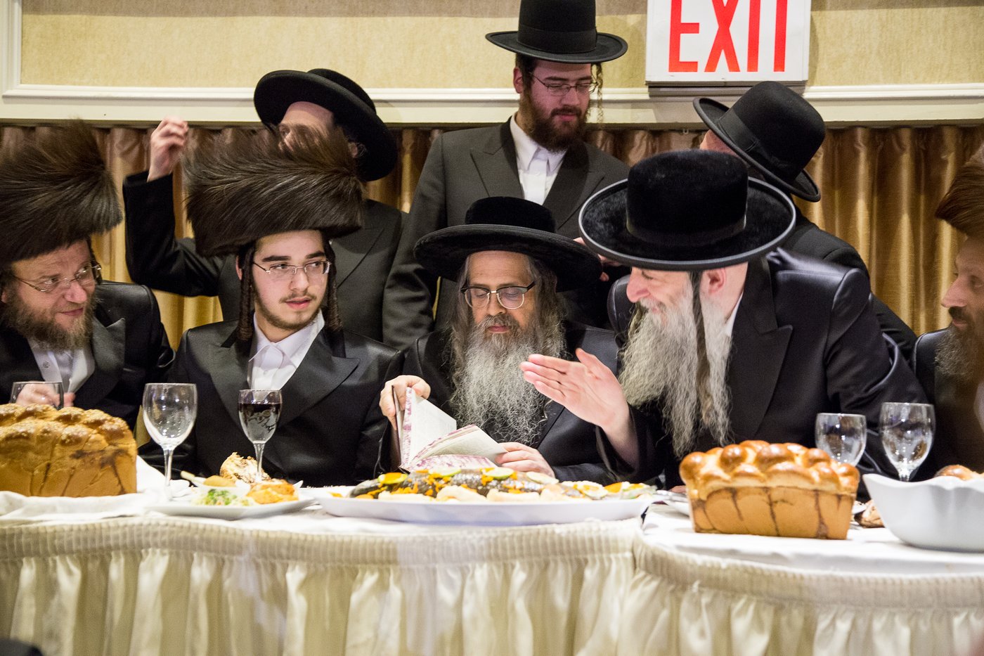 האדמו"רים חגגו בחתונת בן הנגיד מויליאמסבורג