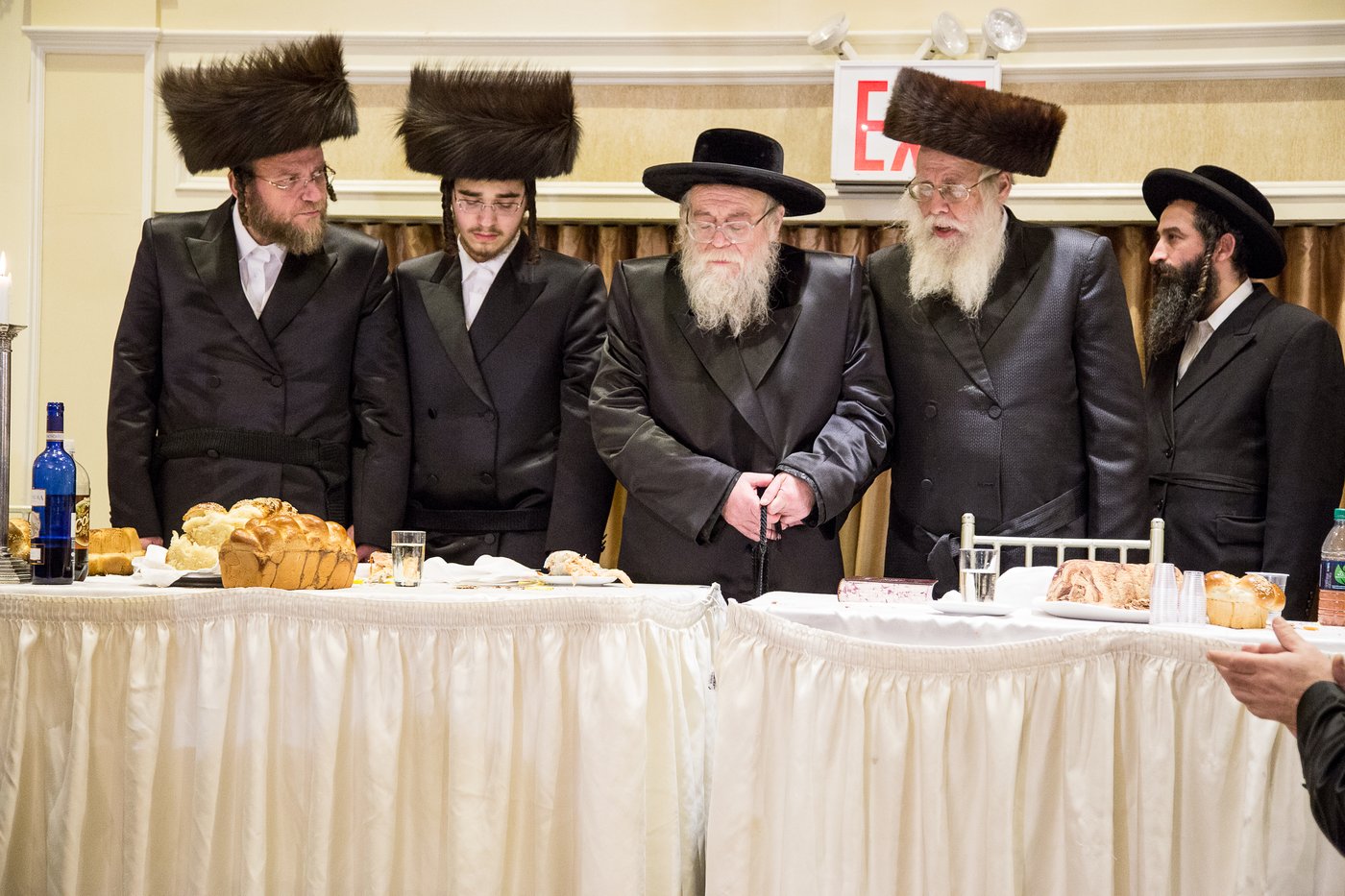 האדמו"רים חגגו בחתונת בן הנגיד מויליאמסבורג