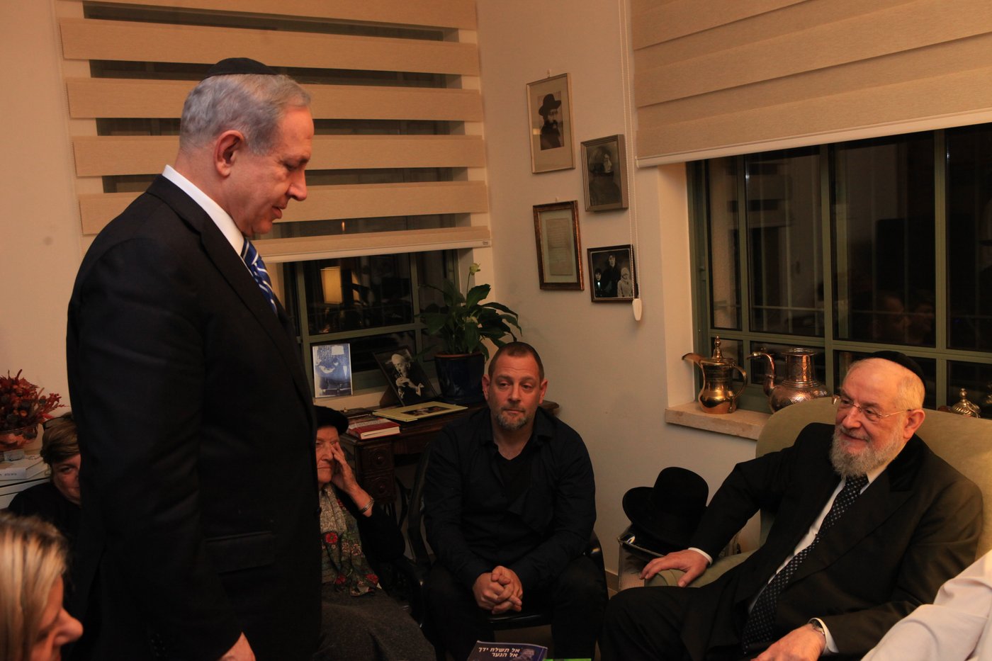 נתניהו לגרי"מ לאו: "הרצון לרצוח אותנו - לא השתנה"