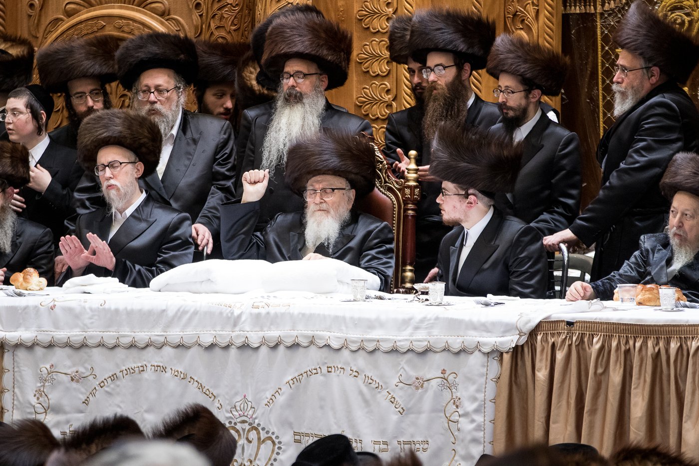 גלריה: נכד הרבי מרחמסטריווקא התחתן