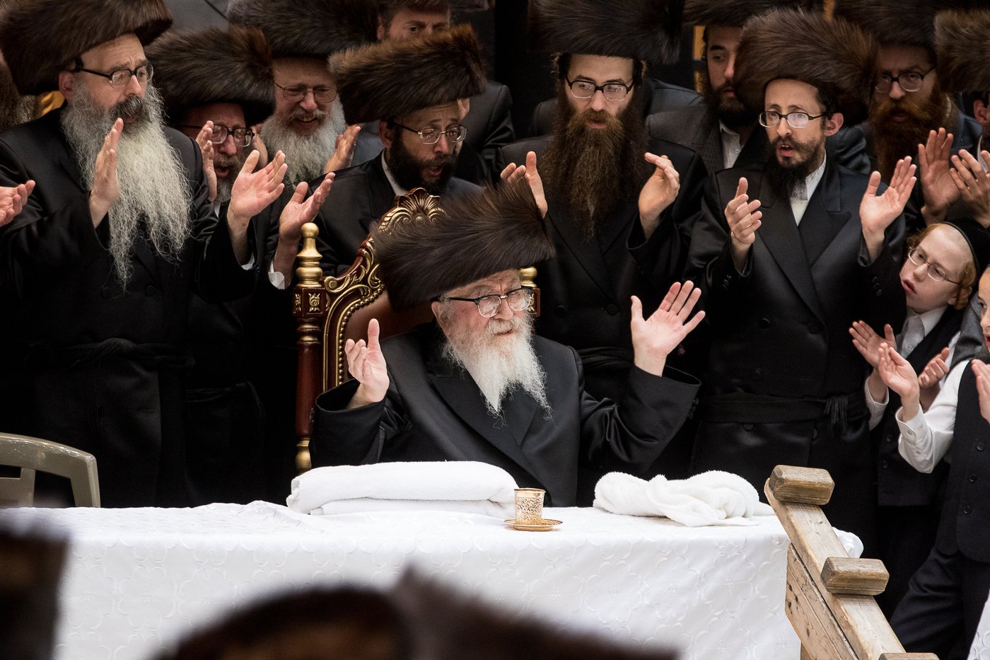 גלריה: נכד הרבי מרחמסטריווקא התחתן