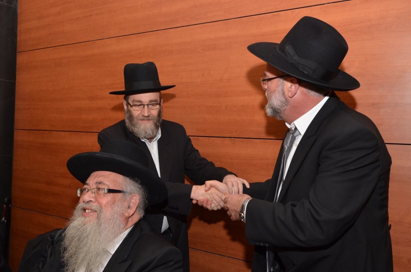 גלריה: הגרמ"צ ברגמן חיתן נכד, כולם באו