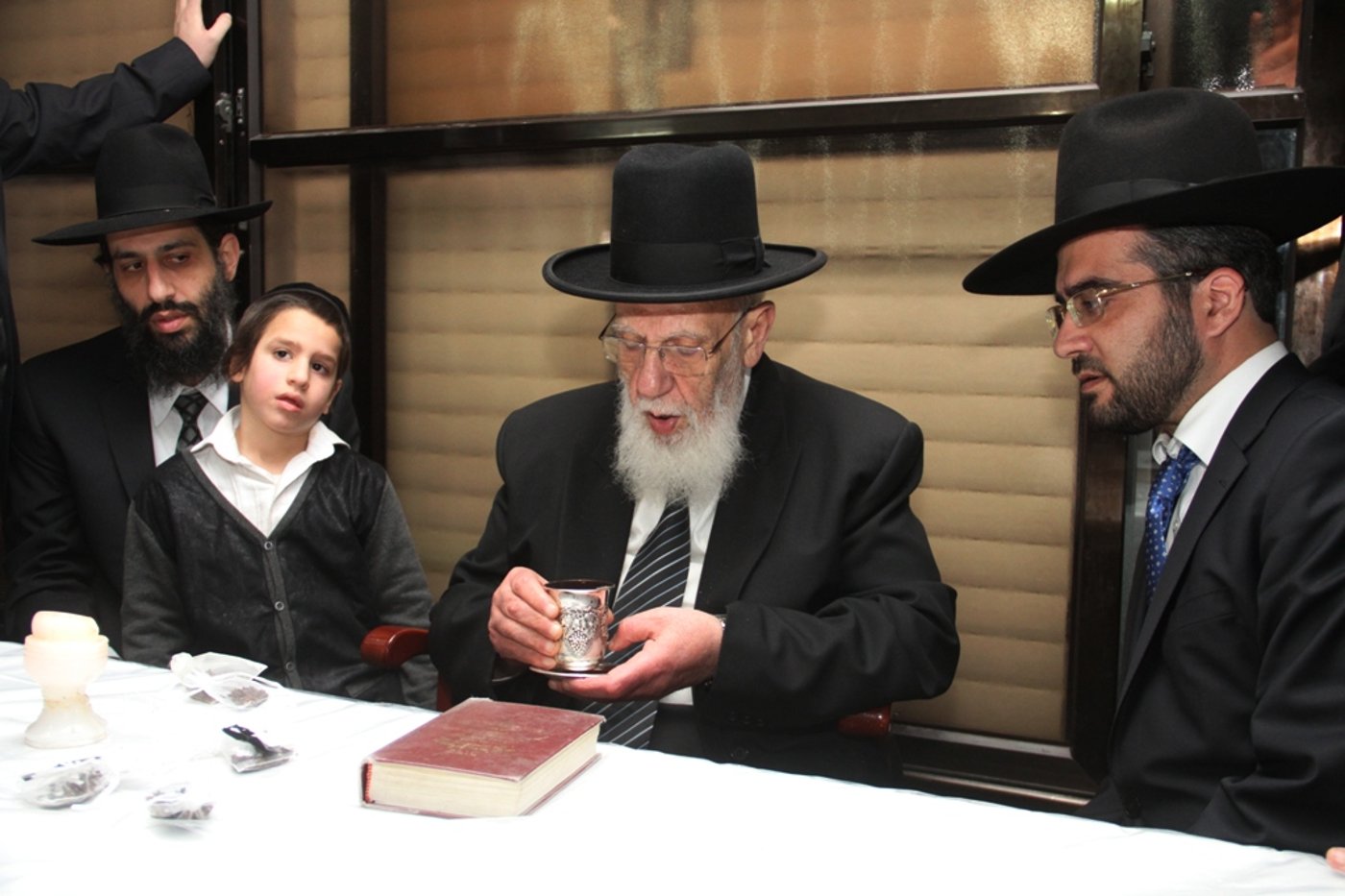 ביקור הגר"ש כהן בבני ברק • גלריה