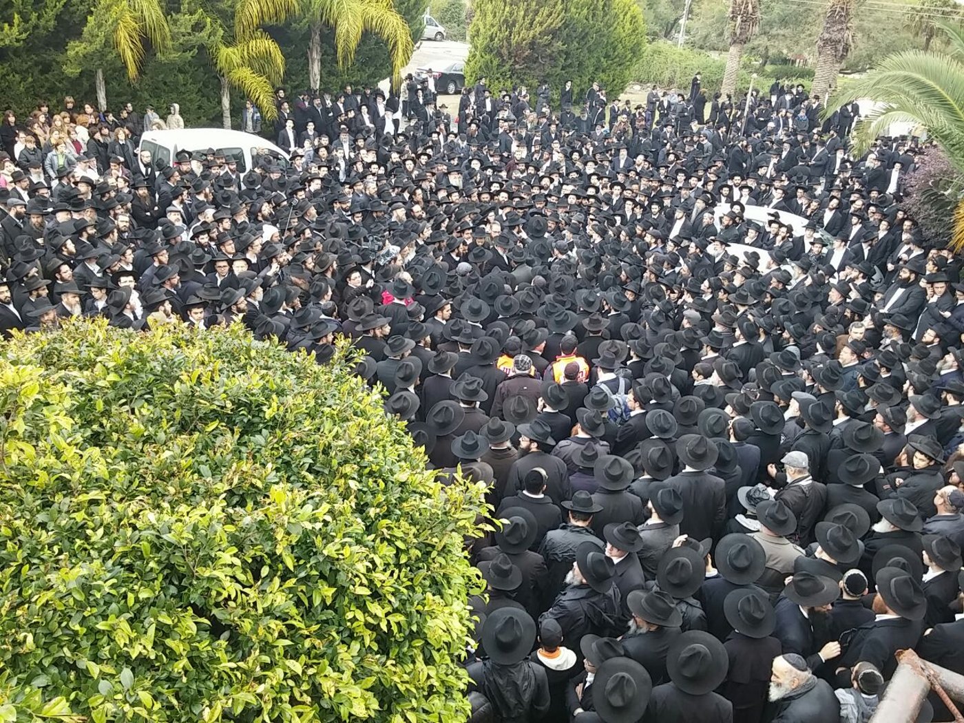 הלווית הרב מרדכי שמואל אשכנזי זצ"ל • שידור חוזר