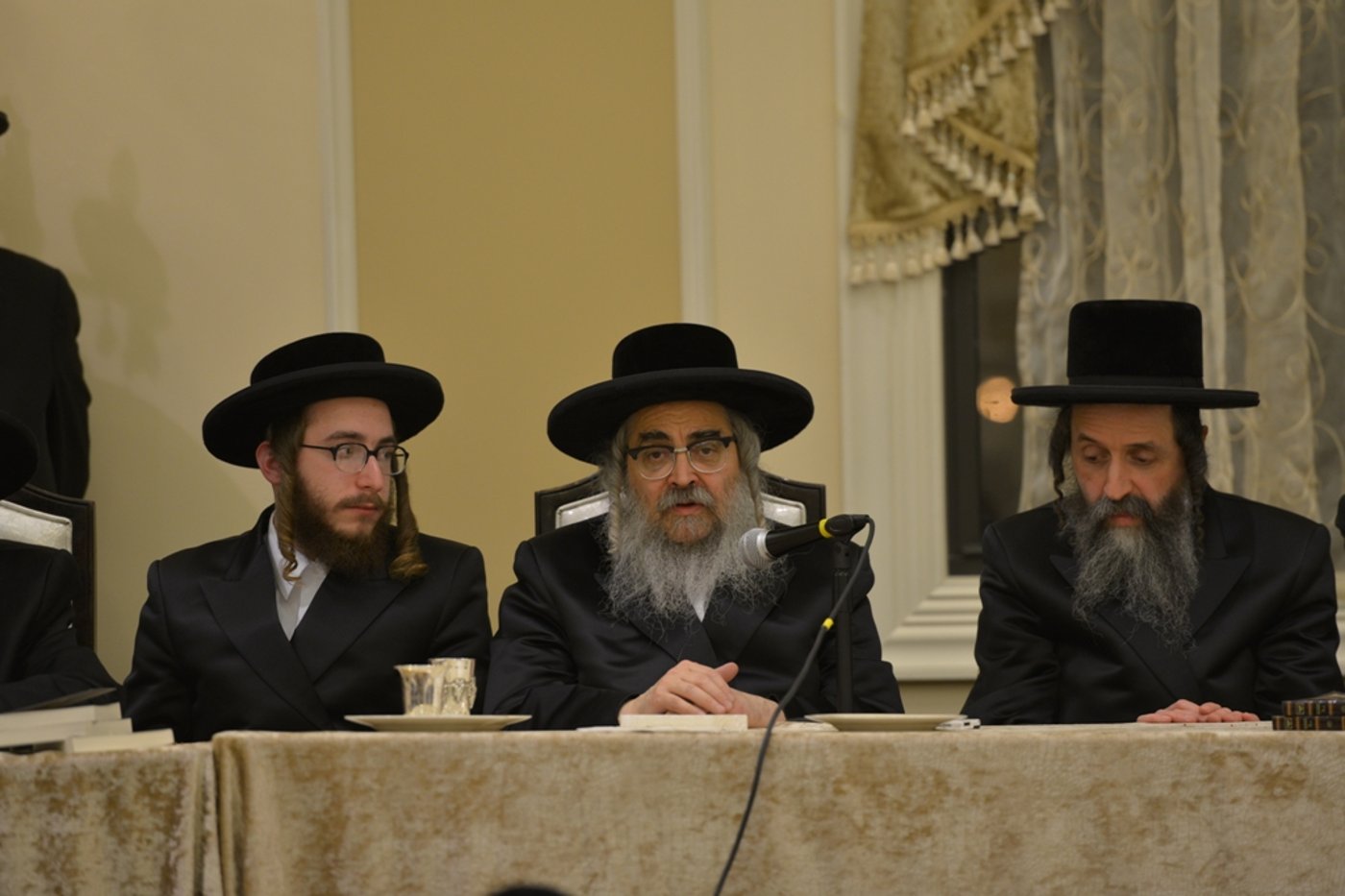 גלריה: שמחת התנאים לנכד האדמו"ר מסאטמר