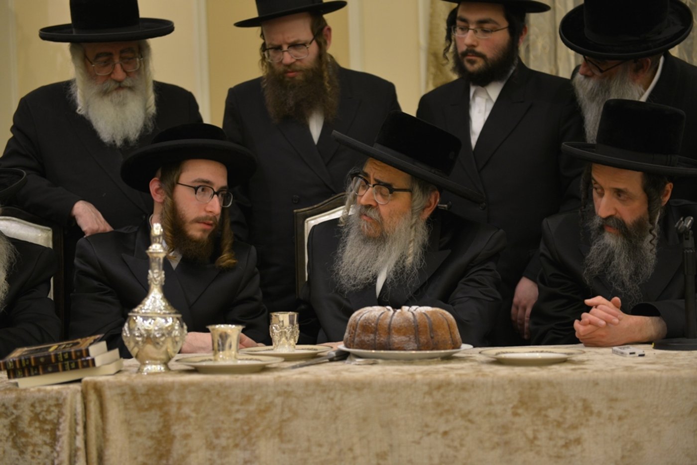 גלריה: שמחת התנאים לנכד האדמו"ר מסאטמר
