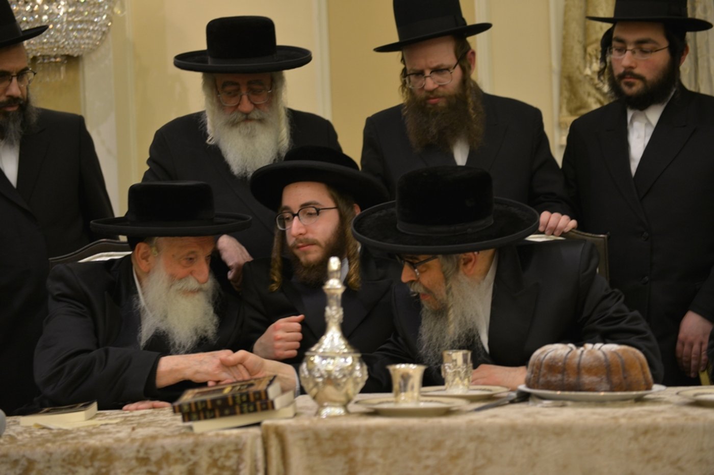 גלריה: שמחת התנאים לנכד האדמו"ר מסאטמר