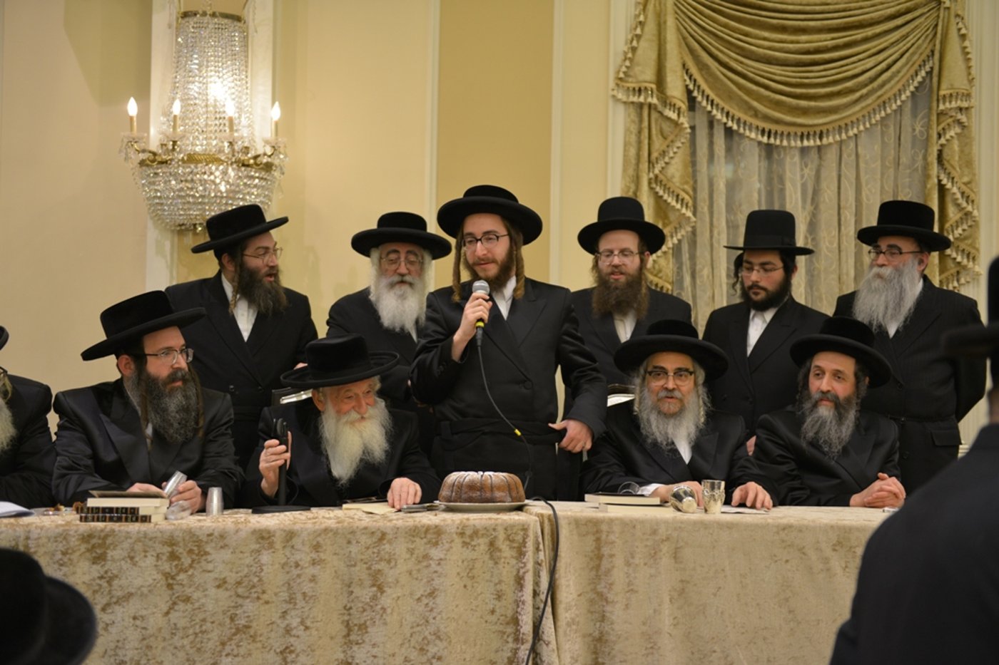 גלריה: שמחת התנאים לנכד האדמו"ר מסאטמר