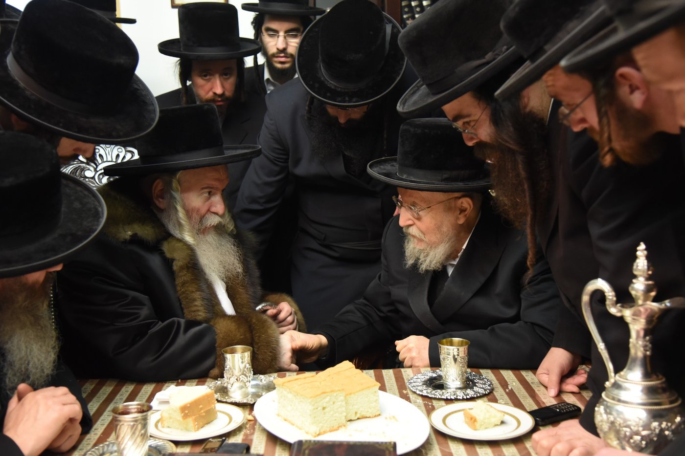 האדמו"ר מבאבוב ביקר אצל אדמו"רי ירושלים • גלריה