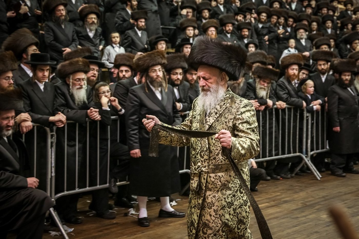 גלריה: חתונת נכד הרבי מסאטמר