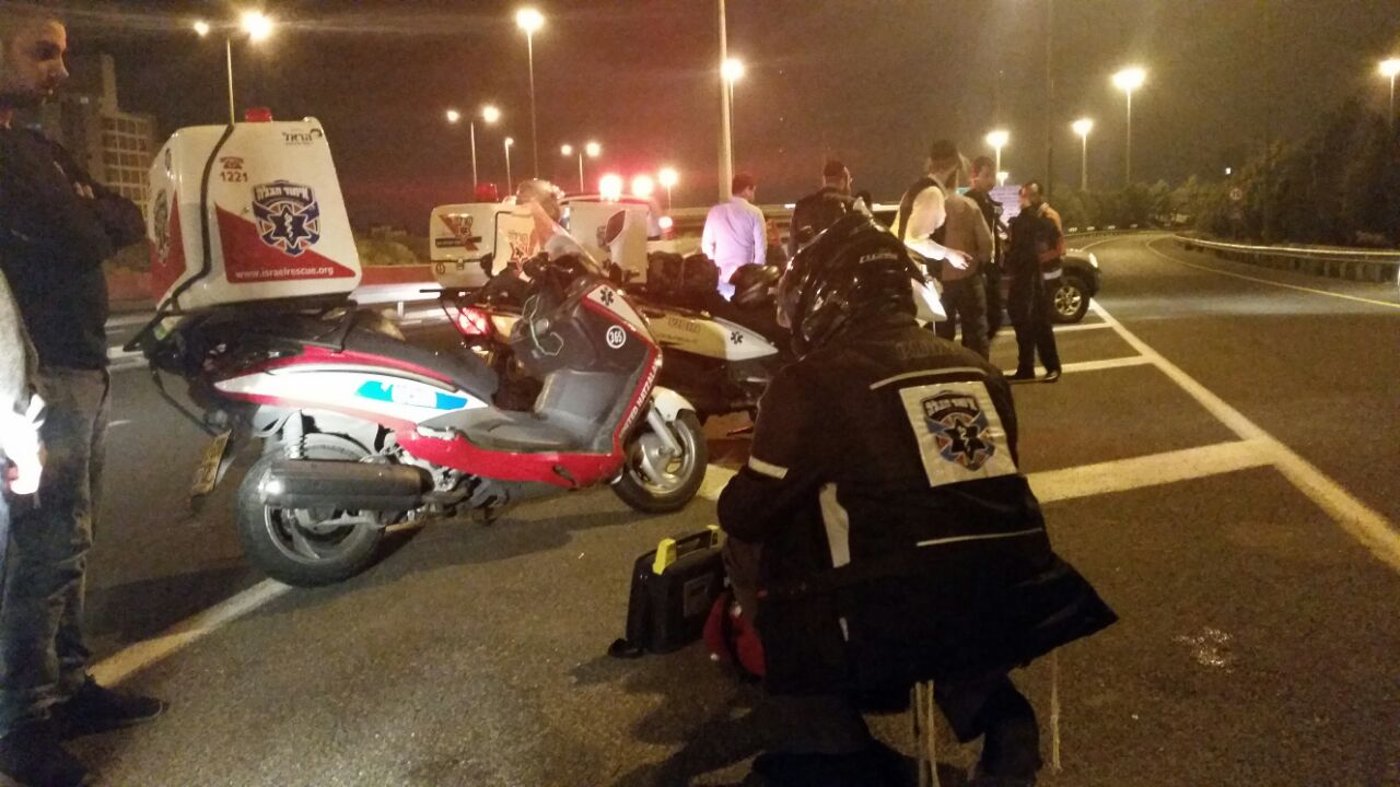 בחור חרדי נפצע באורח קשה בתאונת דרכים