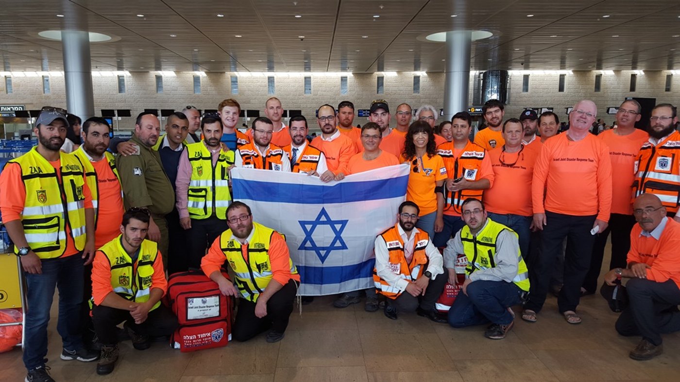 משלחת זק"א ואיחוד הצלה נחתה בנאפל