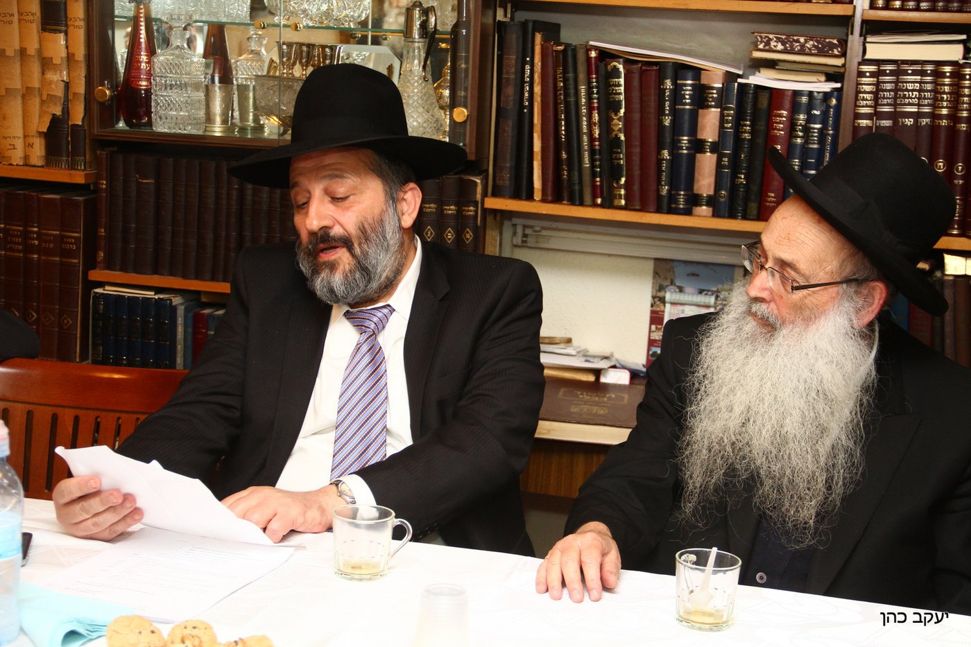 תיעוד: מועצת חכמי התורה אישרה את ההסכם הקואליציוני