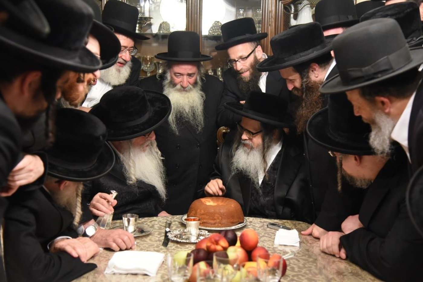 תיעוד: האדמו"ר מהר"י מסאטמר בביקור גומלין אצל הרבי מצאנז