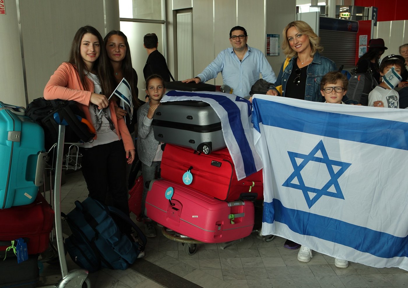 200 עולים מצרפת נחתו בנתב"ג; מתחילת השנה עלו מעל ל-4000