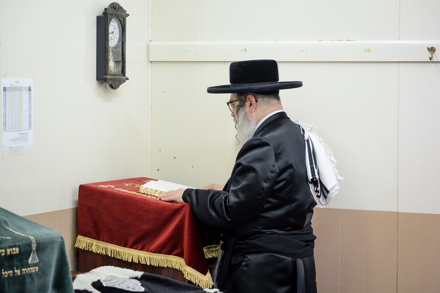גלריה: הרבי מסאטמר נופש בניו המפשייר