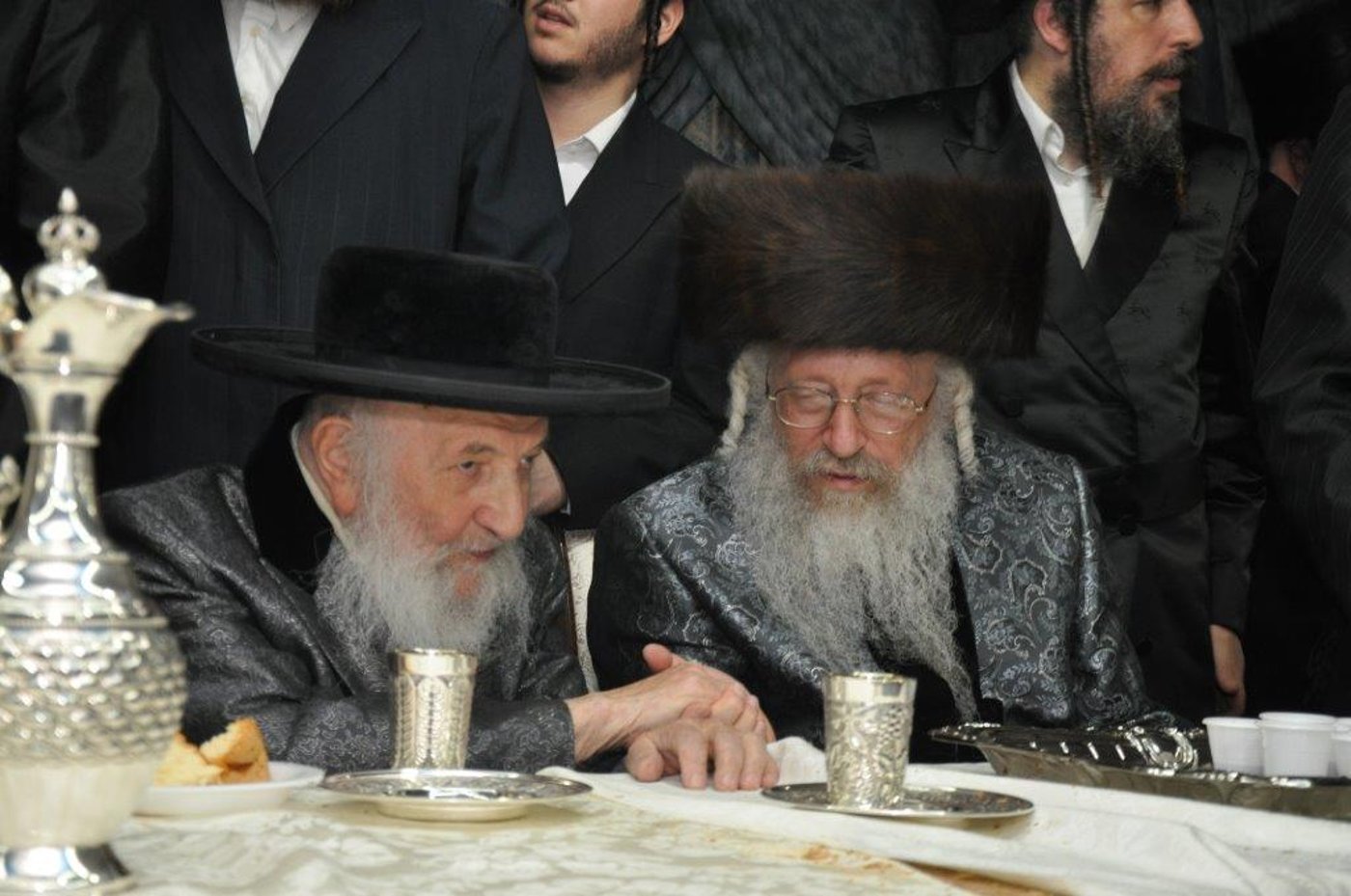 שמחת נישואי נכדת הגר"ח וואזנר עם נכד הרביח מנדבורנה חיפה • גלריה