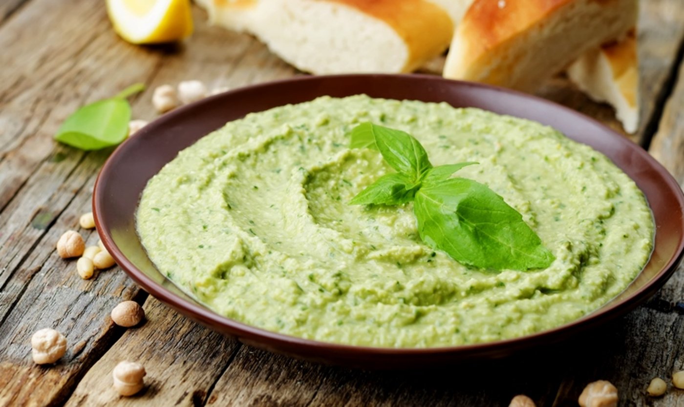 חומוס ירוק