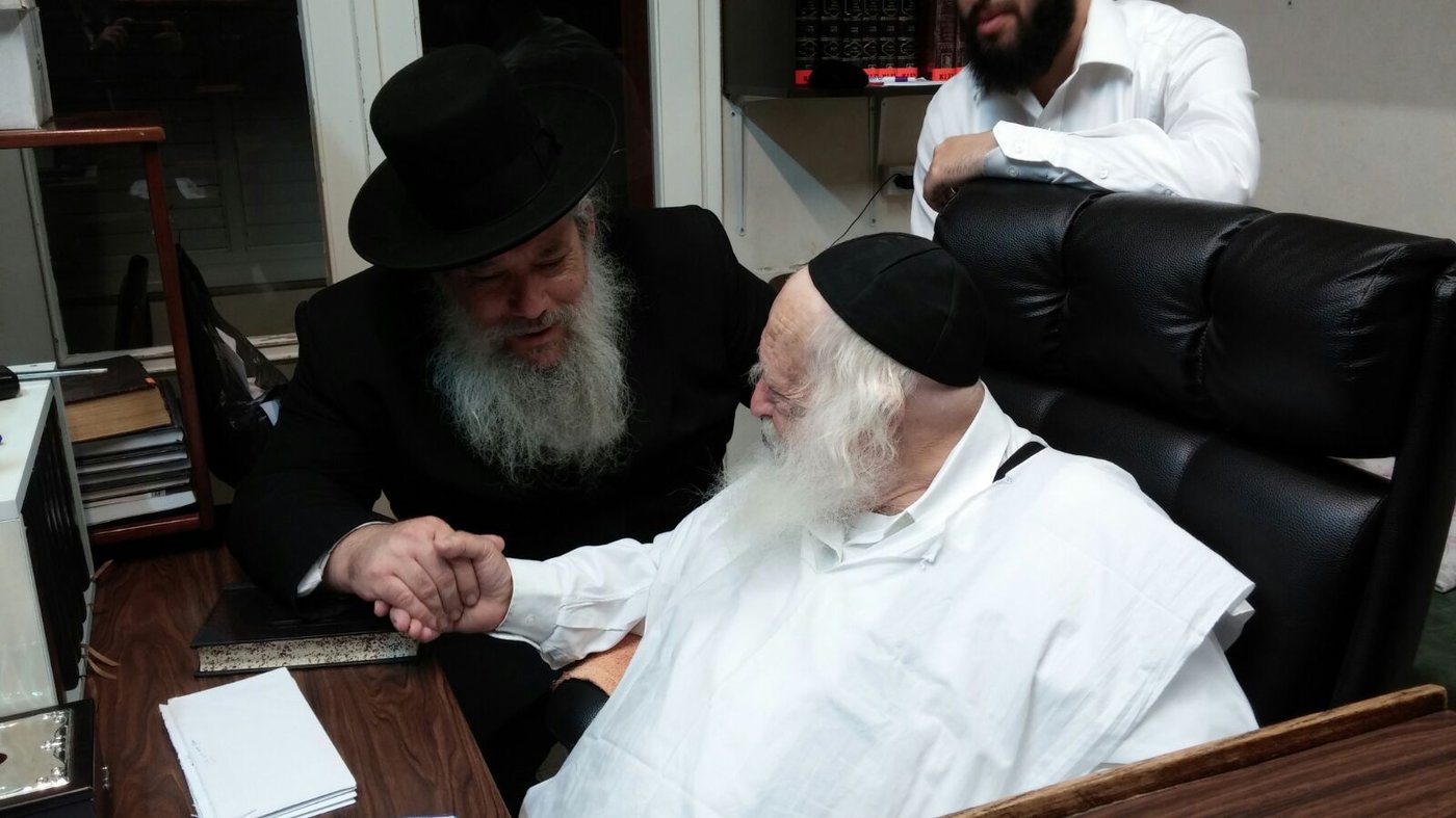 מפתיע: חנוך זייברט ביקר אצל מרן הגר"ח קנייבסקי