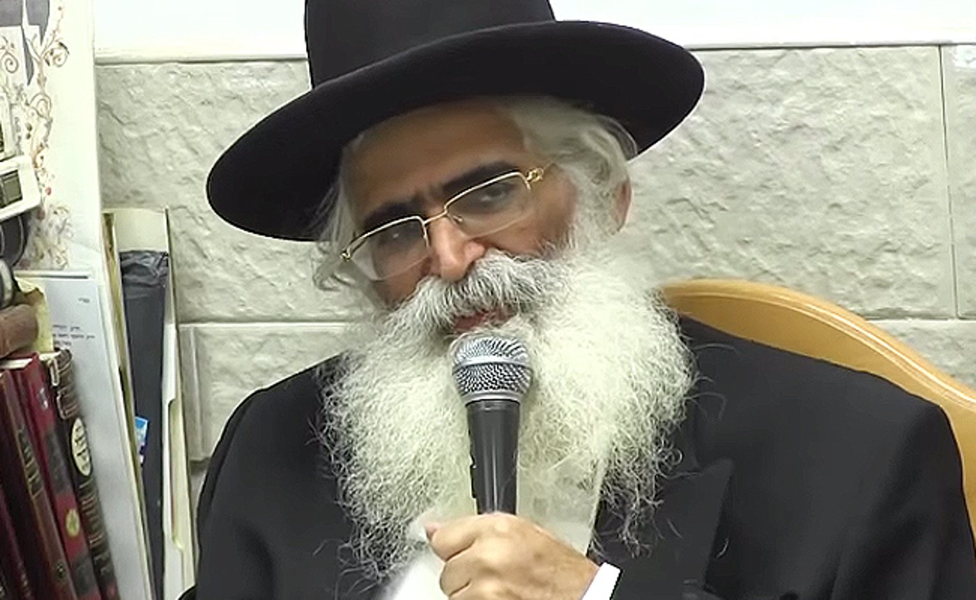 הרב אברג'ל בחודש האחרון לחייו