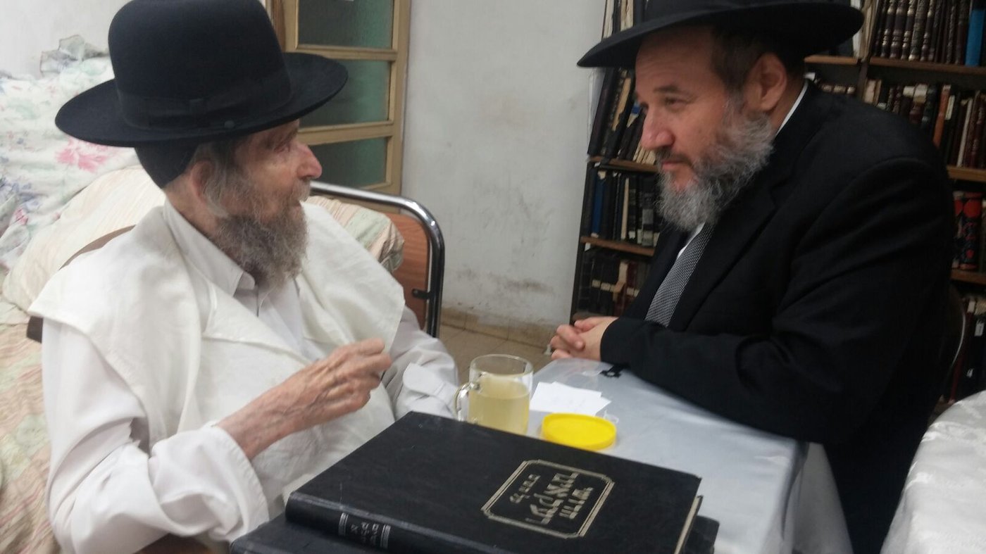 הרב אליעזר סורוצקין אצל מרן הגראי"ל שטיינמן, אתמול