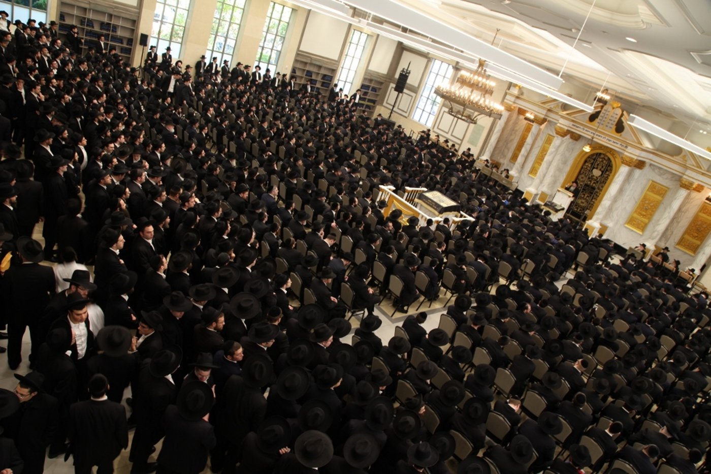 בישיבת לייקווד חנכו בית מדרש חדש ומרהיב. תיעוד