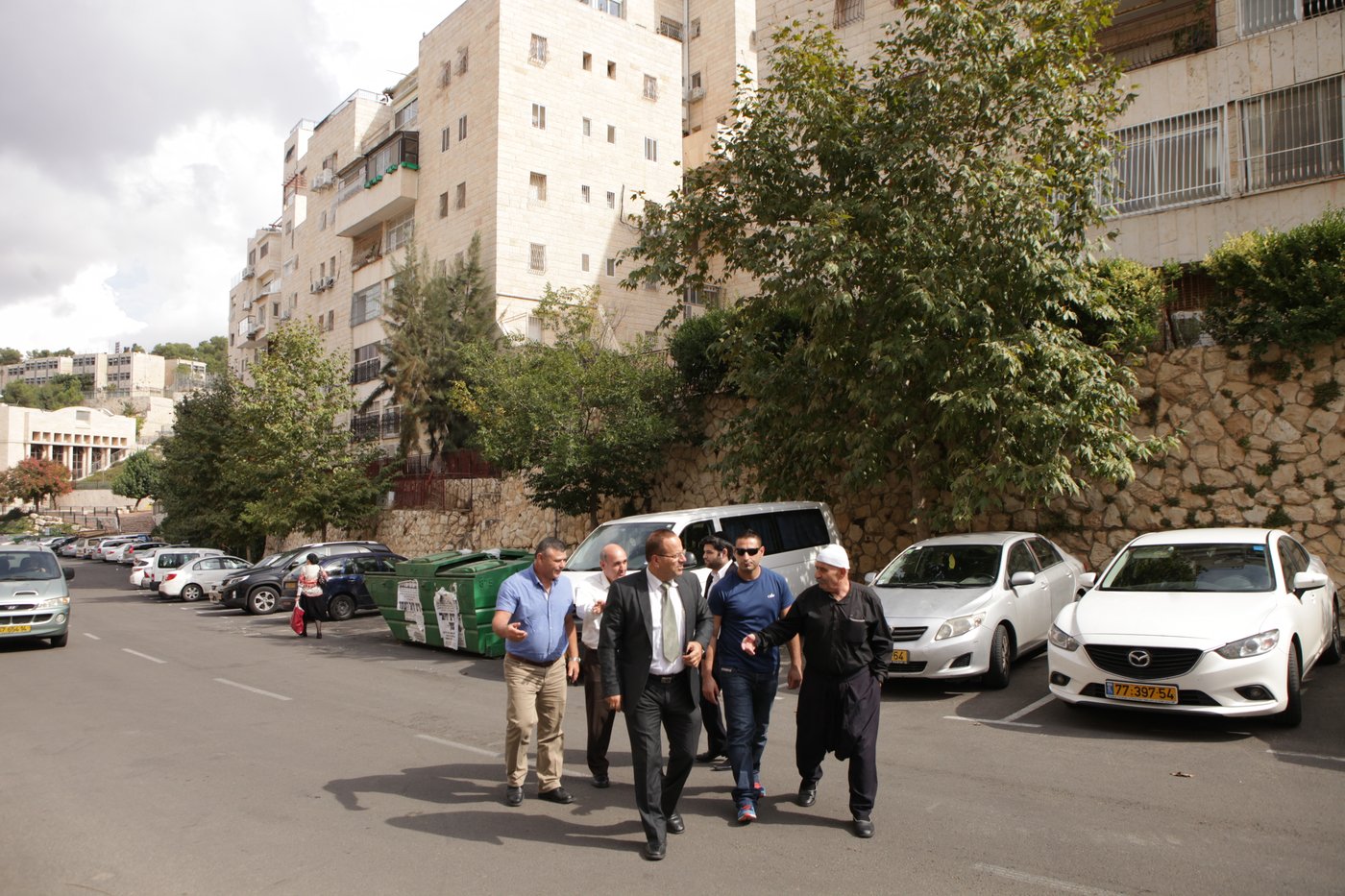 תיעוד: בני משפחת זידאן סיף הגיעו לנחם את משפחת רוטמן