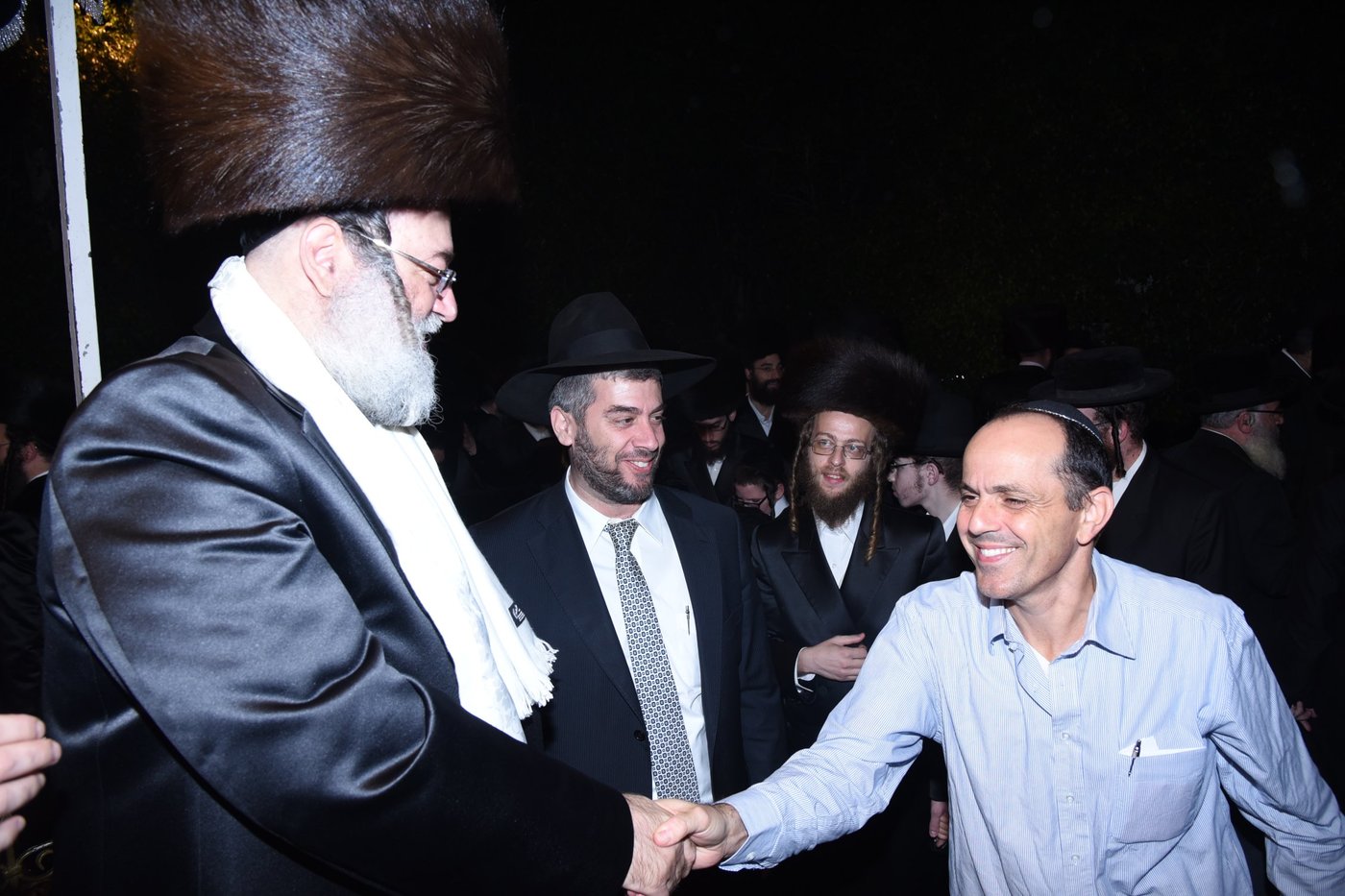 גלריה: חתונת בתו של הרב מרדכי בריסק