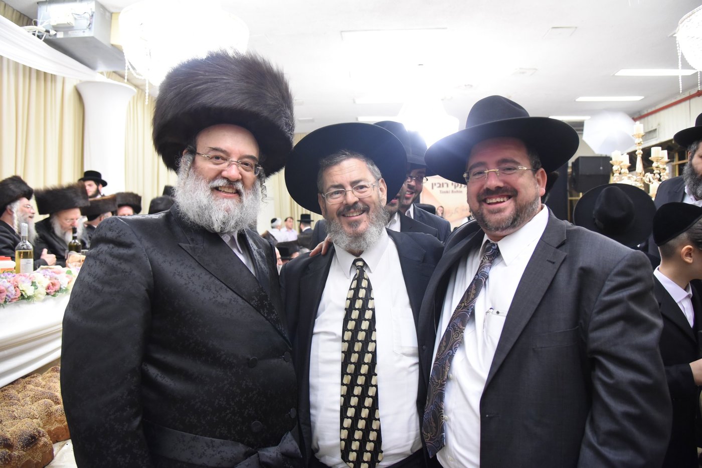 גלריה: חתונת בתו של הרב מרדכי בריסק