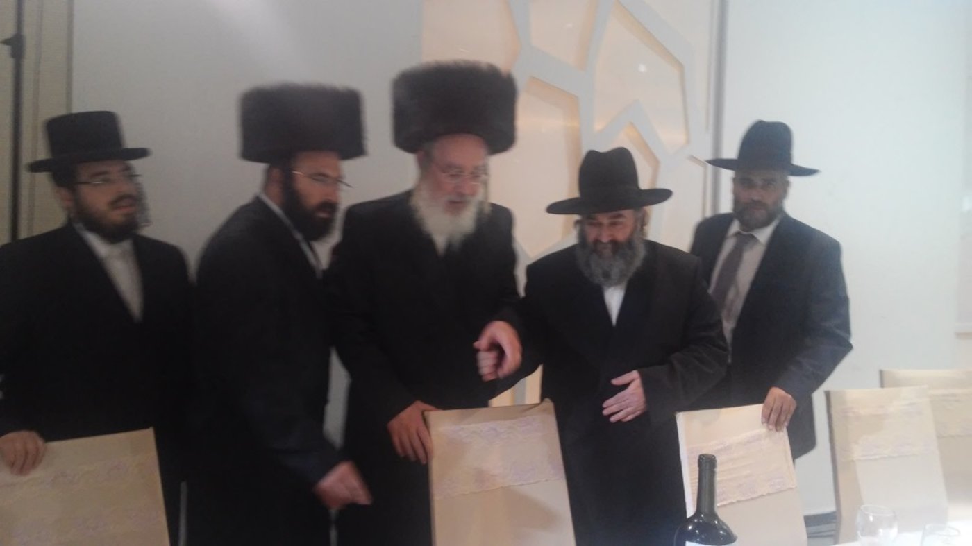 שמחת נישואי נכדת ח"כ ישראל אייכלר. תיעוד
