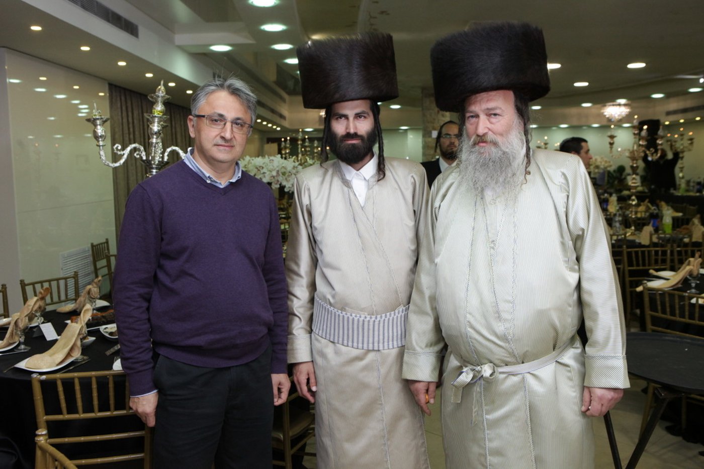 שמחת בר המצווה לבן העסקן חזקי ברוין. גלריה