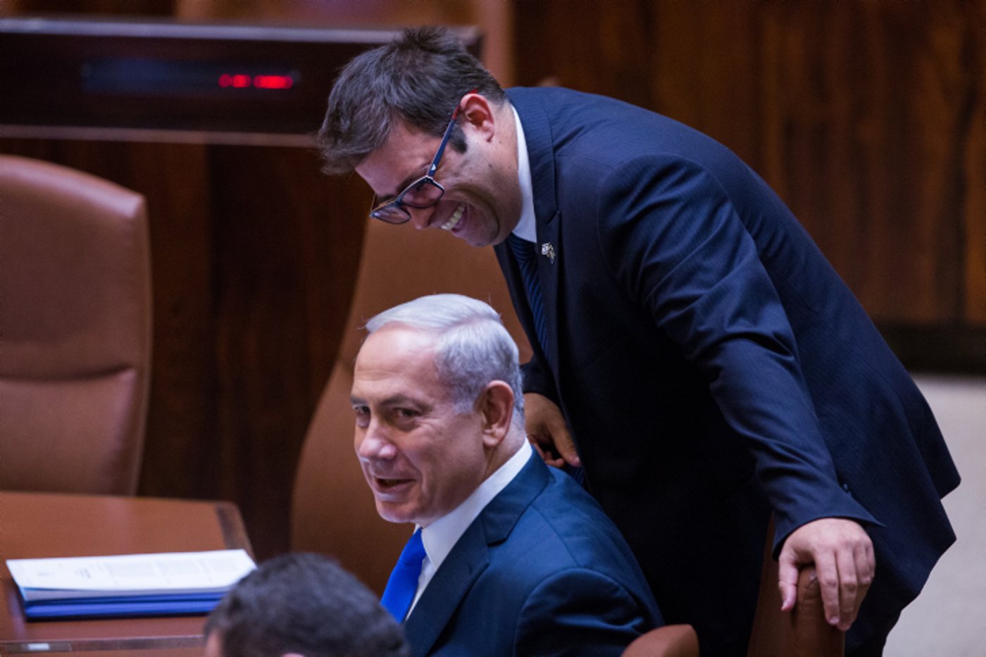 חזן עם נתניהו. ארכיון