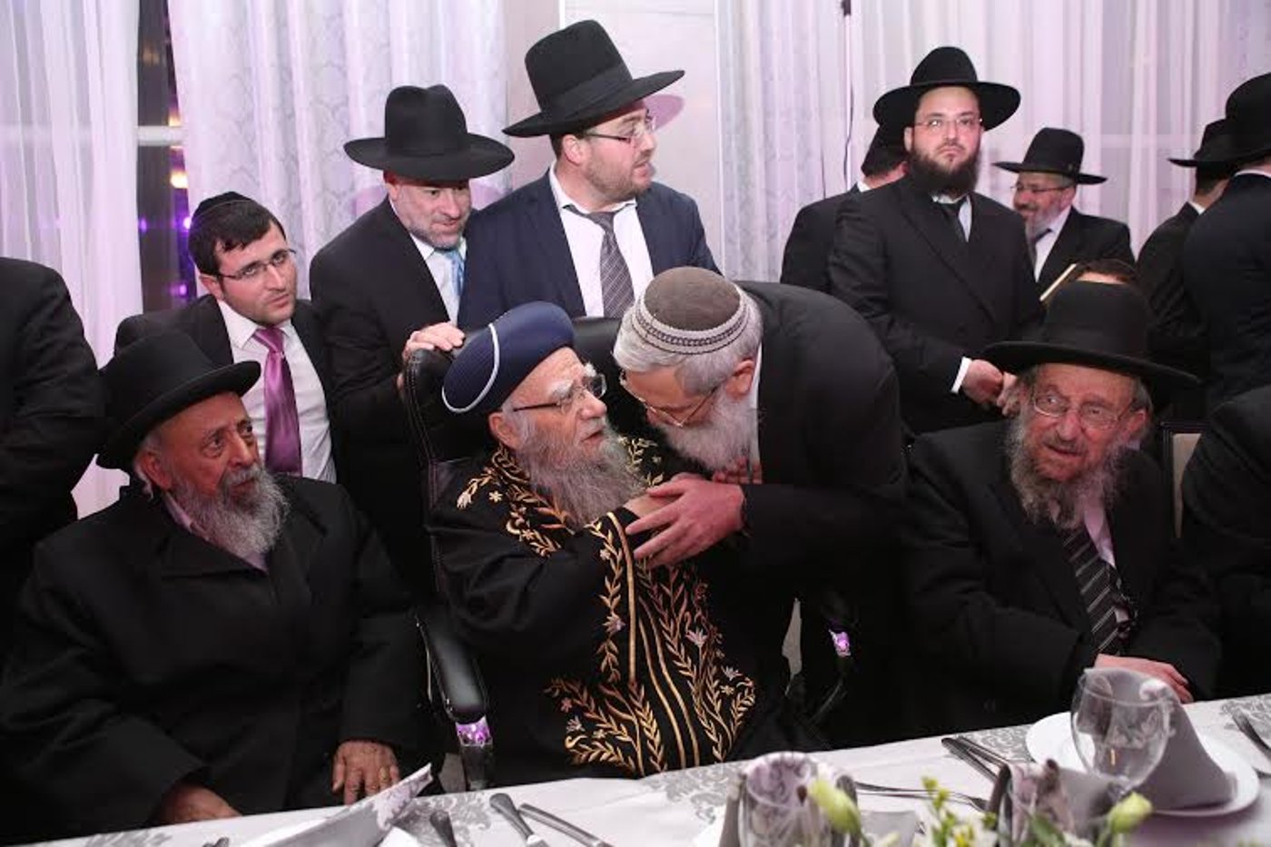 חתונת נכד הראשל"צ הגאון רבי אליהו בקשי דורון • גלריה