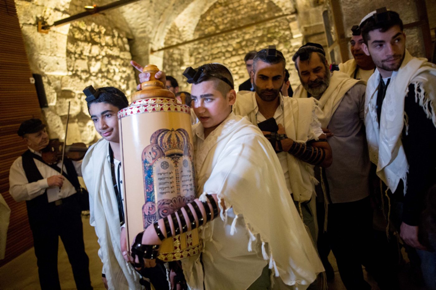 הנער שנפצע אנוש בפיגוע חגג בר מצווה בכותל המערבי